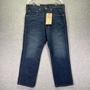 Levis Western Fit Jeans Mens 34x29 Blue Denim Stretch Reinforced Cowboy